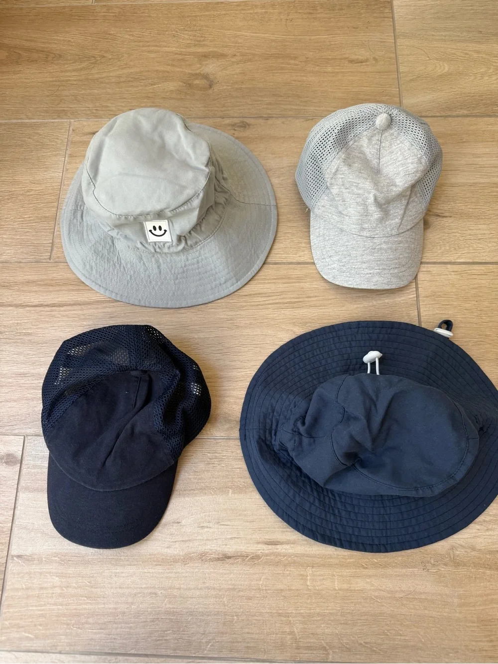 Four Baby Hats